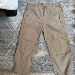 Ronning Herringbown Brown Baggy Pants